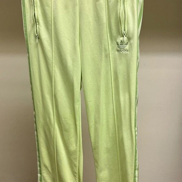 Vintage Adidas Lime Green Tracksuit Jacket & Pants - Picture 4 of 7
